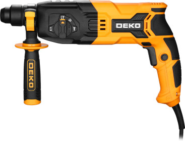 Перфоратор Deko DKH850W патрон:SDS-plus уд.:3Дж 850Вт (кейс в комплекте)