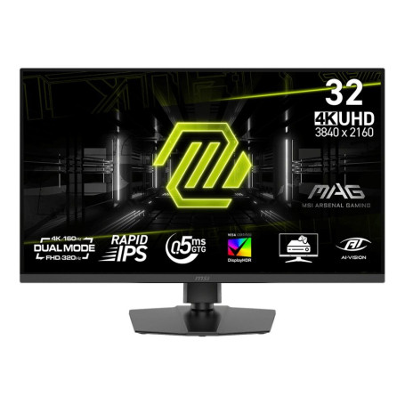 31.5" MSI UHD/FHD MAG 322URDF E16, черный