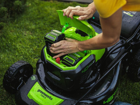 Газонокосилка роторная Greenworks GD40LM46SP (2506807)