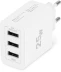 Сетевое зар./устр. Digma DGWC-3U-5A-WG 30W 3A (PD+QC) 3xUSB универсальное белый