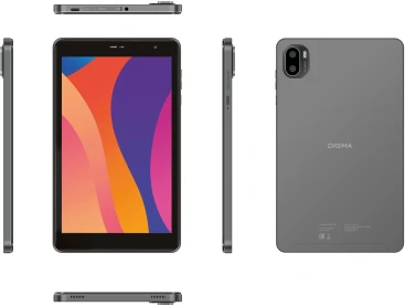 Планшет Digma Optima 8430E 4G T606 (1.6) RAM4Gb ROM64Gb 8" IPS 1280x800 4G Android 14 серый 5Mpix 2Mpix BT WiFi microSD 128Gb 4000mAh