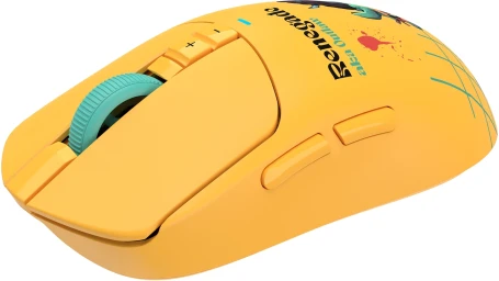 A4Tech Bloody R72 Ultra, беспроводная, 20000dpi, желтый