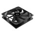 Вентилятор ID-COOLING XF-120-K 120x120x25мм (60шт./кор, PWM, Low Noise, резиновые углы, 700-1800об/мин, черный) BOX