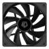 Вентилятор ID-COOLING XF-120-K 120x120x25мм (60шт./кор, PWM, Low Noise, резиновые углы, 700-1800об/мин, черный) BOX