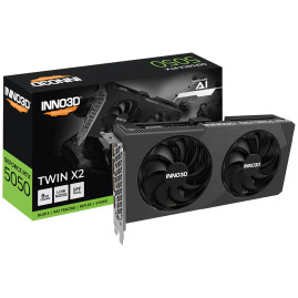 Inno3D NVIDIA GeForce RTX 5050 TWIN X2 8GB GDDR6 128bit 3xDP HDMI 2FAN (N50502-08D6-174071N)