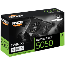 Inno3D NVIDIA GeForce RTX 5050 TWIN X2 8GB GDDR6 128bit 3xDP HDMI 2FAN (N50502-08D6-174071N)