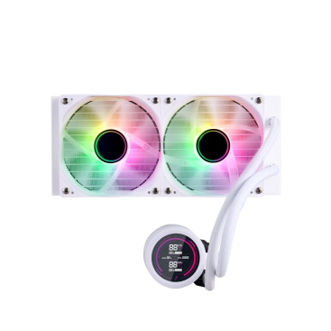 1STPLAYER TS4 240 ARGB, LGA1700/1200/115X/AM5/AM4, White
