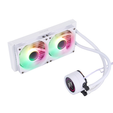 1STPLAYER TS4 240 ARGB, LGA1700/1200/115X/AM5/AM4, White