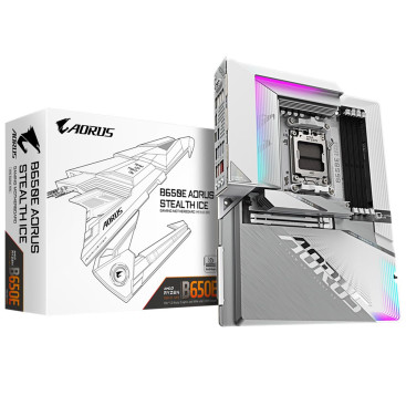 Gigabyte B650E AORUS STEALTH ICE socket AM5