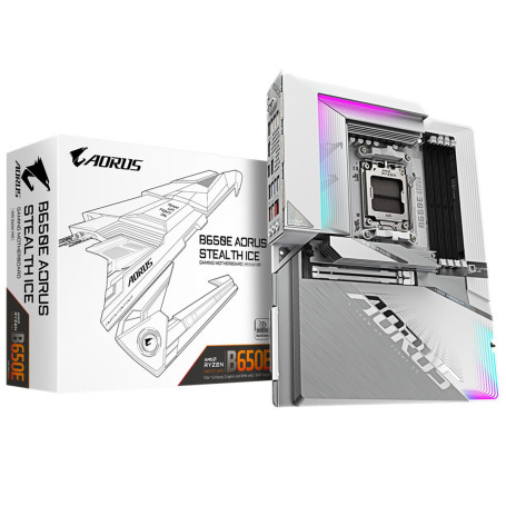 Gigabyte B650E AORUS STEALTH ICE socket AM5