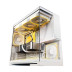Geometric Future Model 5 White with fans, E-ATX, 5x140mm ARGB, White, 1AM5WKWT01100