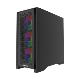 Powercase ByteFlow Pro CP ARGB, E-ATX, 4x140mm ARGB, Black, CH9CLPB-A4