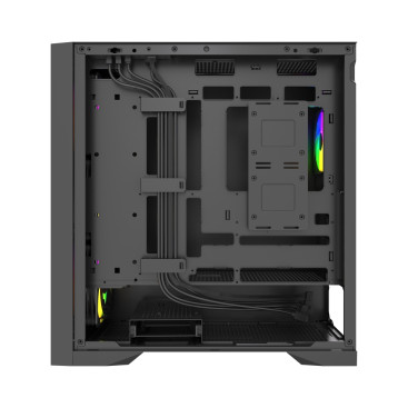 Powercase ByteFlow Pro CP ARGB, E-ATX, 4x140mm ARGB, Black, CH9CLPB-A4