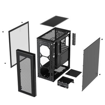 XASTRA A300 0F, ATX, Black, A300-0F