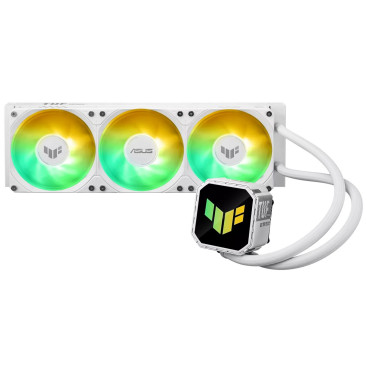 ASUS TUF GAMING LC III 360 ARGB WHT, LGA1851/1700/1200/115X/AM5/AM4, 90RC0192-B0EAY0, белый