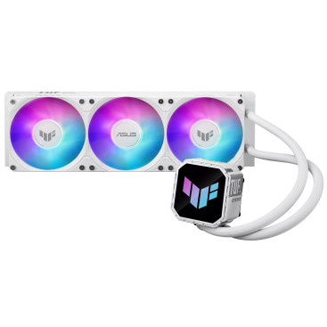 ASUS TUF GAMING LC III 360 ARGB WHT, LGA1851/1700/1200/115X/AM5/AM4, 90RC0192-B0EAY0, белый