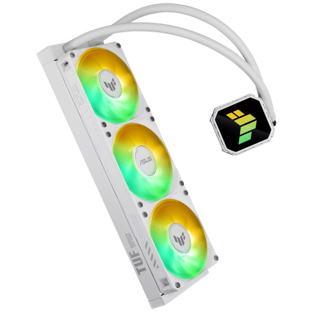 ASUS TUF GAMING LC III 360 ARGB WHT, LGA1851/1700/1200/115X/AM5/AM4, 90RC0192-B0EAY0, белый
