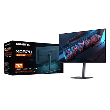 31.5" Gigabyte 4K MO32U, черный