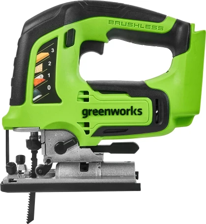 Лобзик Greenworks GD24JS +2пил. 3000ходов/мин от аккумулятора