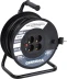 Удлинитель силовой IEK УК30 (WKP20-16-04-40-G) 3x1.5кв.мм 4розет. 40м ПВС 16A катушка черный