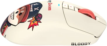 A4Tech Bloody R72 Ultra Proxy Boom, беспроводная, 20000dpi, бежевый