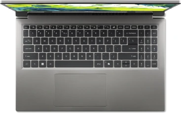 Ноутбук Acer Aspire Lite AL15-33P-C7Z4 N-series N150 8Gb SSD512Gb Intel Graphics 15.6" IPS FHD (1920x1080) без ОС grey WiFi BT Cam (NX.D2FCD.002)
