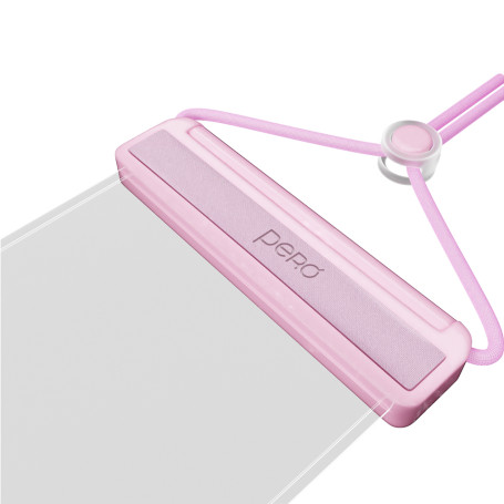 PERO Влагозащитный чехол SB04 WATERPROOF BAG, розовый