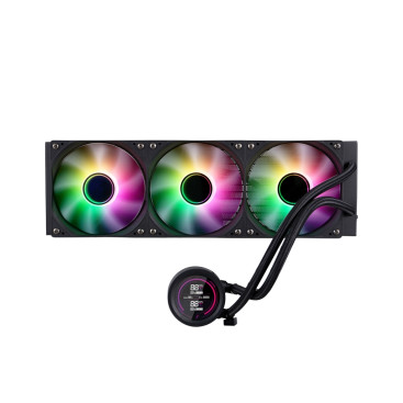 1STPLAYER TS4 360 ARGB, LGA1700/1200/115X/AM5/AM4, Black