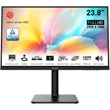 23.8" MSI FHD Modern MD2412P, черный