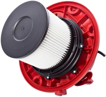 Строительный пылесос RedVerg RD-VC1200S-20P 1200Вт (уборка: сухая/сбор воды) черный