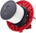 Строительный пылесос RedVerg RD-VC1200S-20P 1200Вт (уборка: сухая/сбор воды) черный