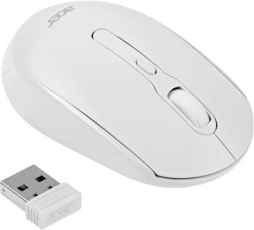 Acer OMR308, беспроводная, 1600dpi, белый