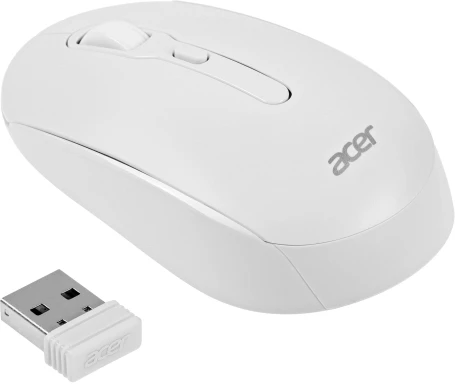 Acer OMR308, беспроводная, 1600dpi, белый