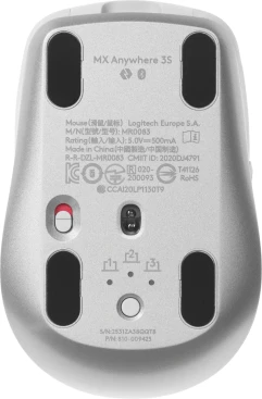Logitech MX Anywhere 3S, беспроводная, 8000dpi, светло-серый