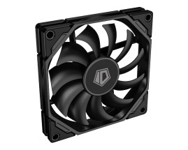 Вентилятор ID-COOLING TF-9215-K 92x92x15мм (80шт./кор, PWM, 4pin, черный, резиновые углы, 800-2800об/мин) BOX