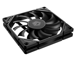 Вентилятор ID-COOLING TF-9215-K 92x92x15мм (80шт./кор, PWM, 4pin, черный, резиновые углы, 800-2800об/мин) BOX