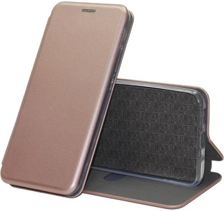 Wellmade Чехол-книжка для Samsung Galaxy A73 SM-A736 розовое золото