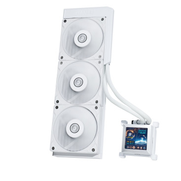Lian Li HydroShift LCD 360S, LGA1700/1200/115X/AM5/AM4, White