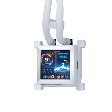 Lian Li HydroShift LCD 360S, LGA1700/1200/115X/AM5/AM4, White