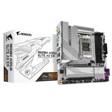 Gigabyte B650M AORUS ELITE AX ICE socket AM5