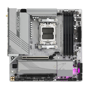 Gigabyte B650M AORUS ELITE AX ICE socket AM5
