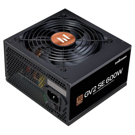 Zalman ZM600-GV2SE, 600W, 80 PLUS Bronze, черный