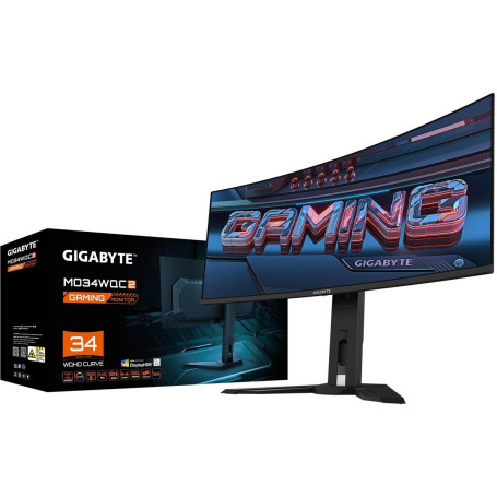 34" Gigabyte UWQHD MO34WQC2 OLED, черный