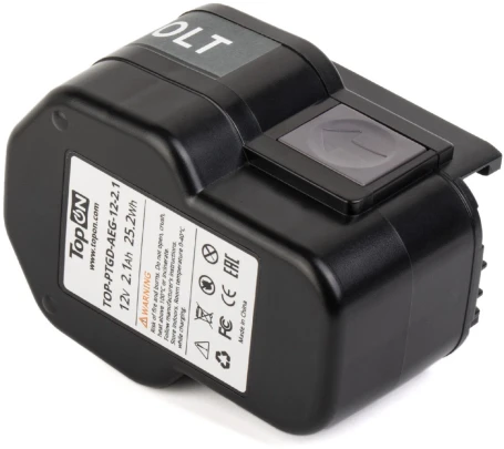 Батарея аккумуляторная TopON TOP-PTGD-AEG-12-2.1 12В 2.1Ач NiCd (102038)