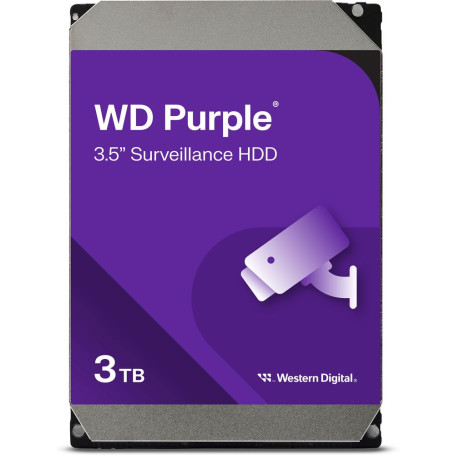 WD Purple 3.5" 3TB SATA 6Gb/s 5400rpm 128MB (WD34PURZ)