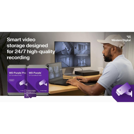 WD Purple 3.5" 3TB SATA 6Gb/s 5400rpm 128MB (WD34PURZ)