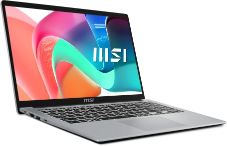 Ноутбук MSI Modern 15 F1MG-801XRU Core 5 120U 16Gb SSD512Gb Intel Graphics 15.6" IPS FHD (1920x1080) FreeDOS silver WiFi BT Cam (9S7-15S112-801)