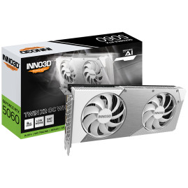 Inno3D NVIDIA GeForce RTX 5060 TWIN X2 OC WHITE 8GB GDDR7 128bit 3xDP HDMI 2FAN (N50602-08D7X-195070W)