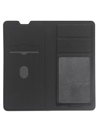 PERO Чехол-книжка Soft Touch универсальный 6.0-6.5" розовый
