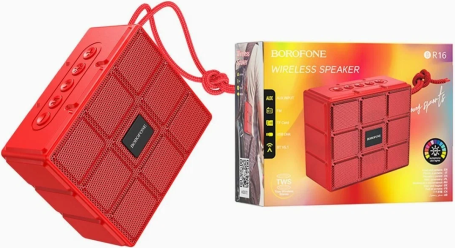 Borofone Портативная акустика BR16 Gage красный (Красный)
